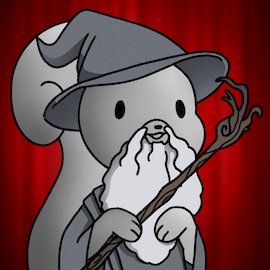 Gray Wizard Costume